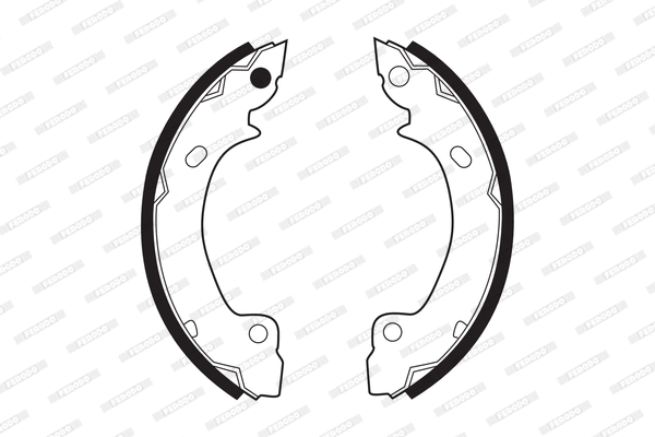 Brake Shoe Set (FSB269)