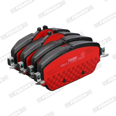 Brake Pad Set, disc brake (FDB4870-S)