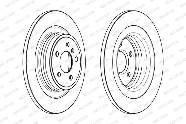 Brake Disc (DDF2204C)
