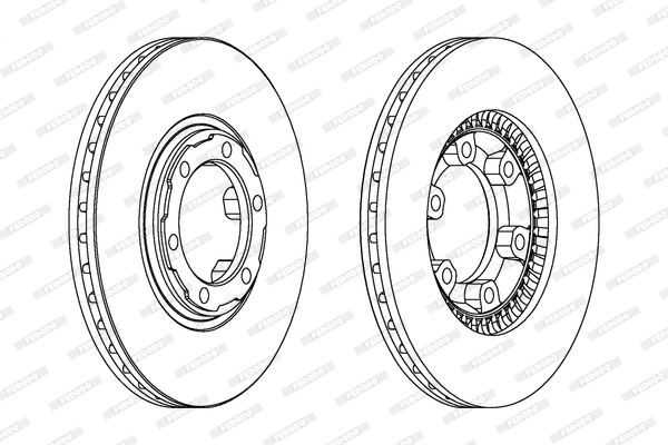 Brake Disc (DDF459)