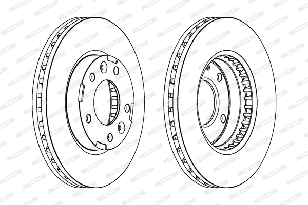 Brake Disc (DDF1629)