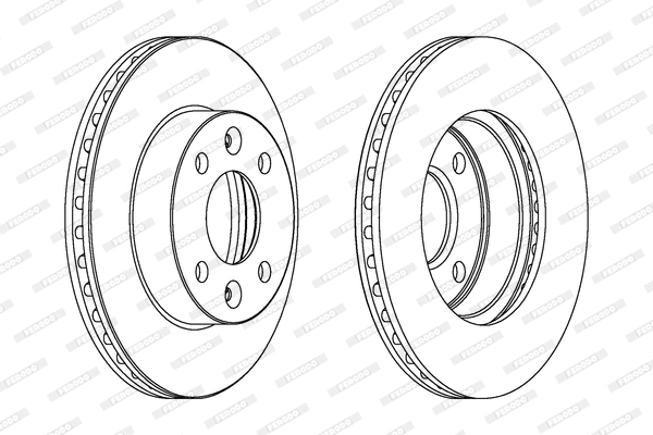 Brake Disc (DDF1521)