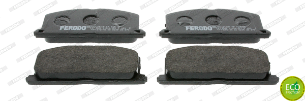 Brake Pad Set, disc brake (FDB308)