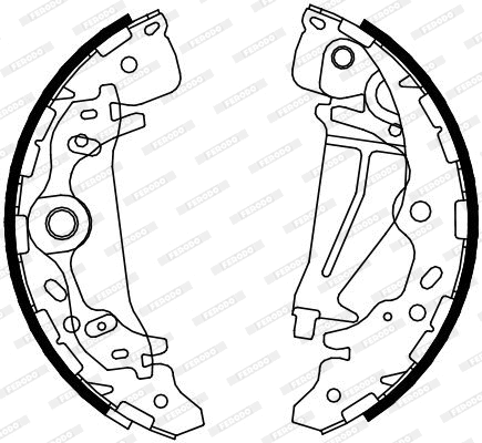 Brake Shoe Set (FSB4096)