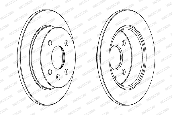 Brake Disc (DDF1043)