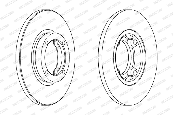 Brake Disc (DDF1076)
