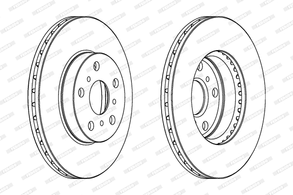 Brake Disc (DDF403)
