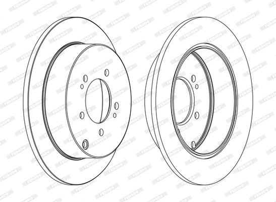 Brake Disc (DDF1737C)