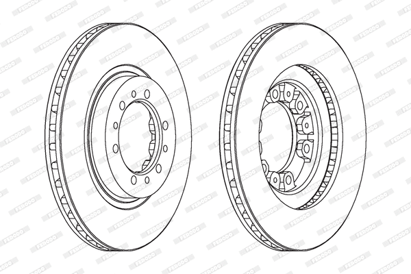 Brake Disc (DDF1109)