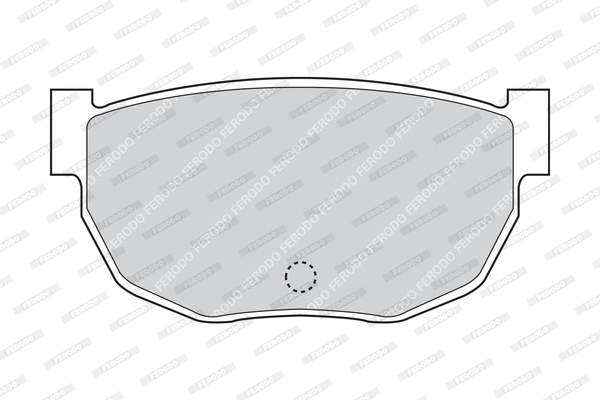 Brake Pad Set, disc brake (FDB284)
