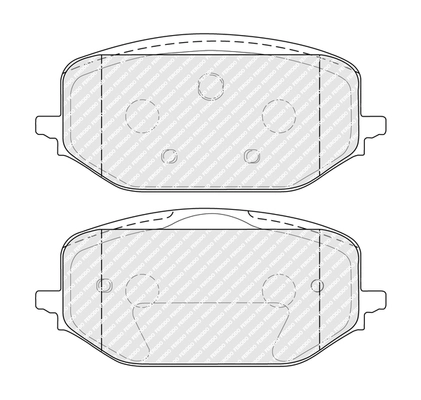 Brake Pad Set, disc brake (FDB5337)