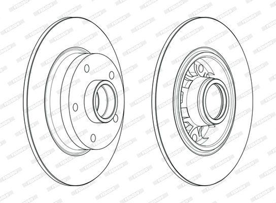Brake Disc (DDF1730-1)
