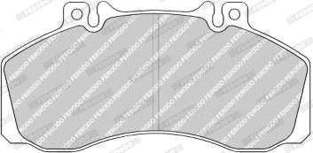 Brake Pad Set, disc brake (FVR1522)