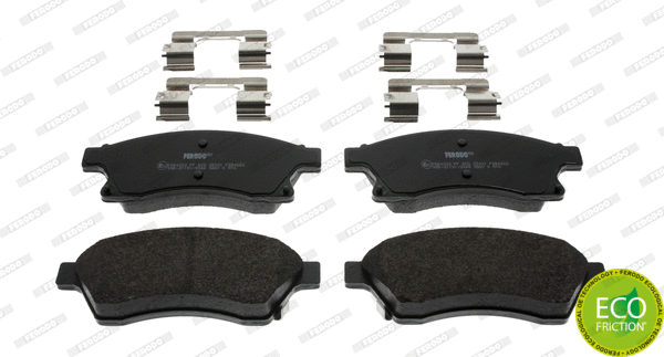 Brake Pad Set, disc brake (FDB4262)