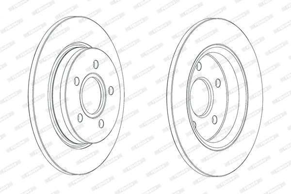 Brake Disc (DDF2061C)