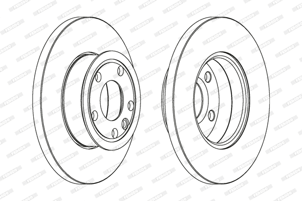 Brake Disc (DDF562)