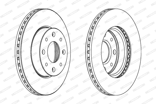 Brake Disc (DDF888)