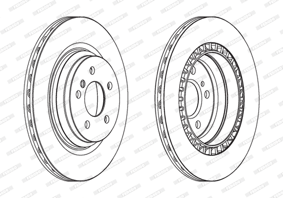 Brake Disc (DDF1771C-1)