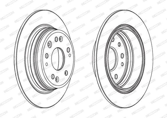 Brake Disc (DDF1933)