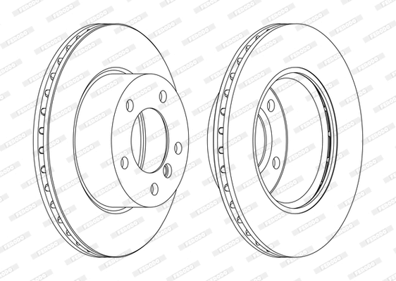 Brake Disc (DDF1228C-1-D)