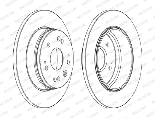 Brake Disc (DDF1540C)