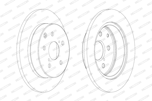 Brake Disc (DDF1846)