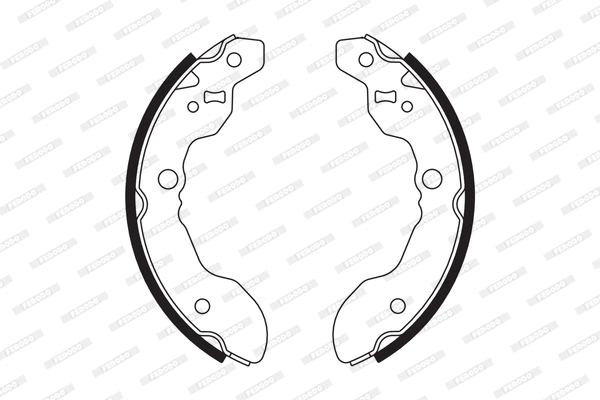 Brake Shoe Set (FSB560)