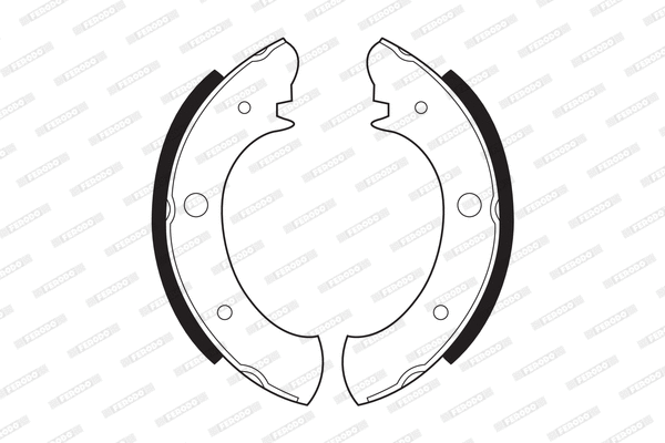 Brake Shoe Set (FSB143)