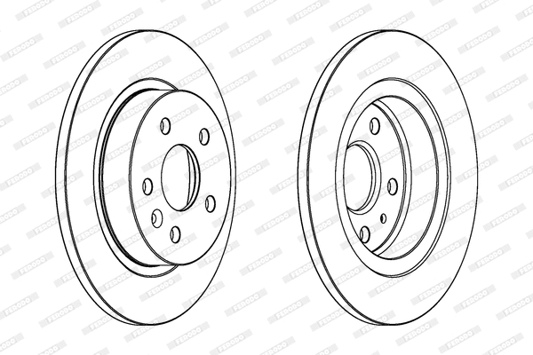 Brake Disc (DDF1872)
