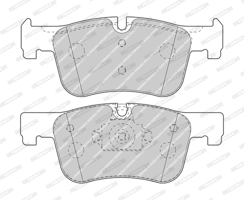 Brake Pad Set, disc brake (FDB4489-D)