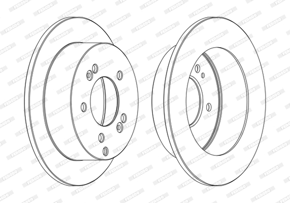 Brake Disc (DDF1447P-D)