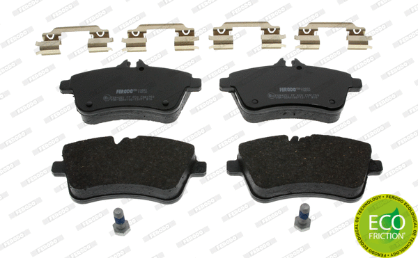 Brake Pad Set, disc brake (FDB1750)
