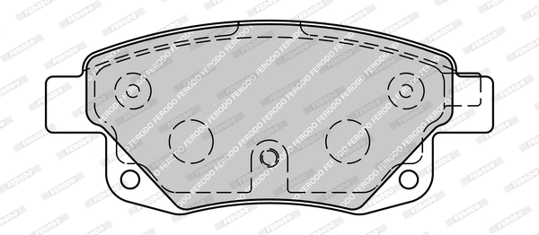 Brake Pad Set, disc brake (FVR1930-D)