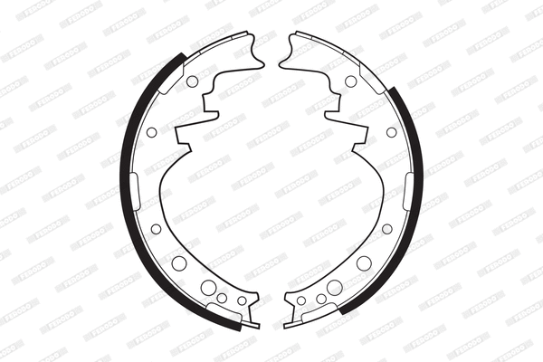 Brake Shoe Set (FSB171)