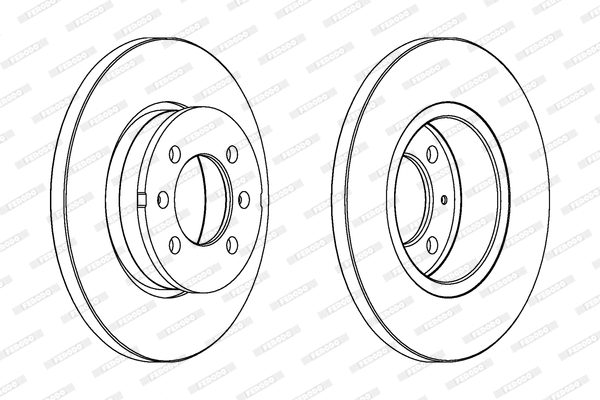 Brake Disc (DDF123)