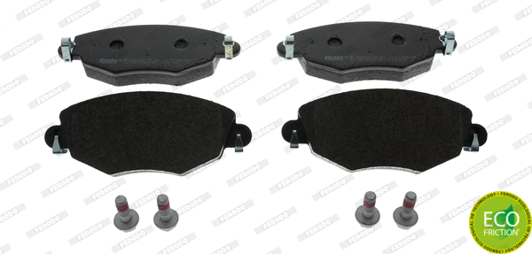 Brake Pad Set, disc brake (FDB1425)