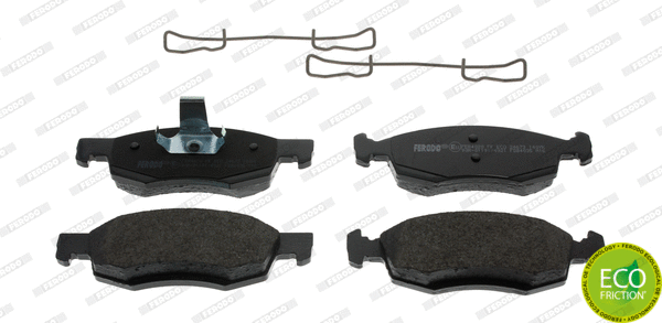 Brake Pad Set, disc brake (FDB4035)