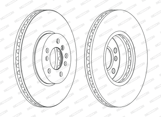 Brake Disc (DDF1256C-1-D)