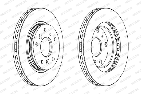 Brake Disc (DDF395)