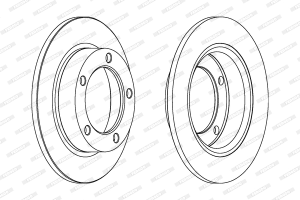 Brake Disc (DDF092)