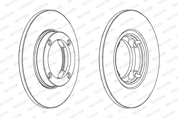 Brake Disc (DDF373)