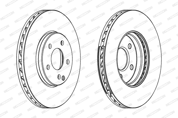 Brake Disc (DDF1638)