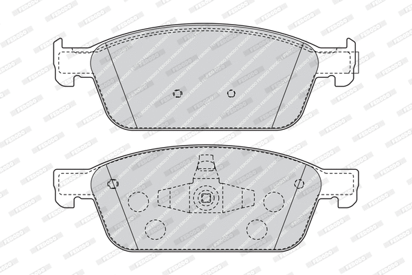 Brake Pad Set, disc brake (FDB4416)