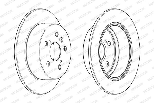 Brake Disc (DDF1980C)