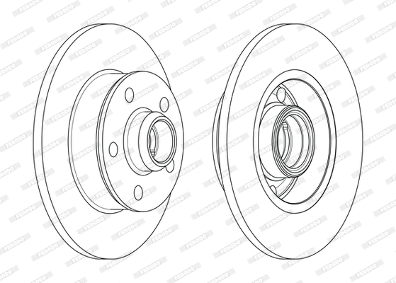 Brake Disc (DDF266C-1)