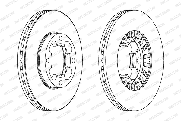 Brake Disc (DDF399)