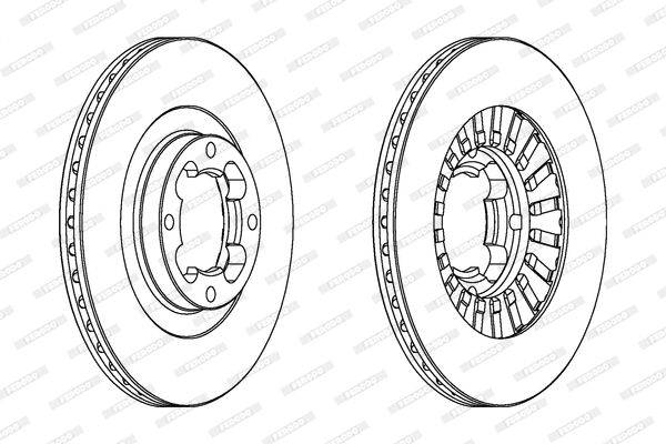 Brake Disc (DDF465)