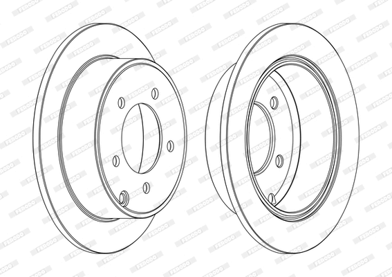 Brake Disc (DDF1762C-D)