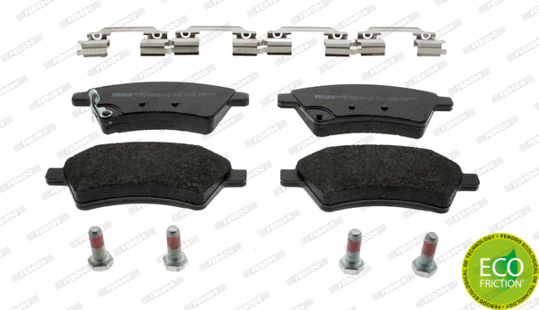 Brake Pad Set, disc brake (FDB1875)