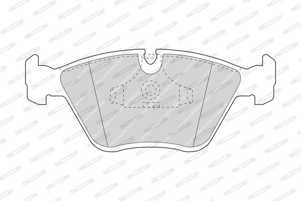 Brake Pad Set, disc brake (FDB779B)
